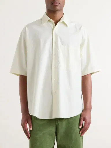 Auralee Cotton-Poplin Shirt - Men | Thumbnail 3 Auralee Cotton-Poplin Shirt - Men | Thumbnail 3