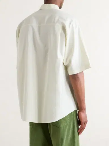 Auralee Cotton-Poplin Shirt - Men | Thumbnail 4 Auralee Cotton-Poplin Shirt - Men | Thumbnail 4