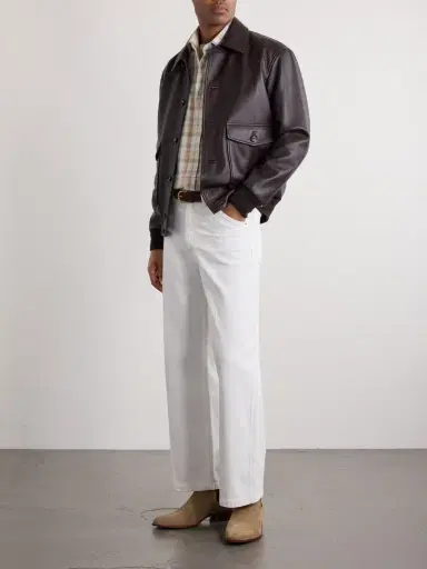 Ralph Lauren Purple Label Checked Hemp and Cotton-Blend Twill Shirt - Men | Thumbnail 2 Ralph Lauren Purple Label Checked Hemp and Cotton-Blend Twill Shirt - Men | Thumbnail 2