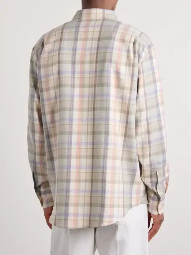Ralph Lauren Purple Label Checked Hemp and Cotton-Blend Twill Shirt - Men | Thumbnail 4 Ralph Lauren Purple Label Checked Hemp and Cotton-Blend Twill Shirt - Men | Thumbnail 4