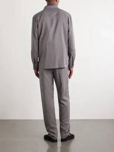 Canali Straight-Leg Lyocell Drawstring Trousers - Men | Thumbnail 4 Canali Straight-Leg Lyocell Drawstring Trousers - Men | Thumbnail 4