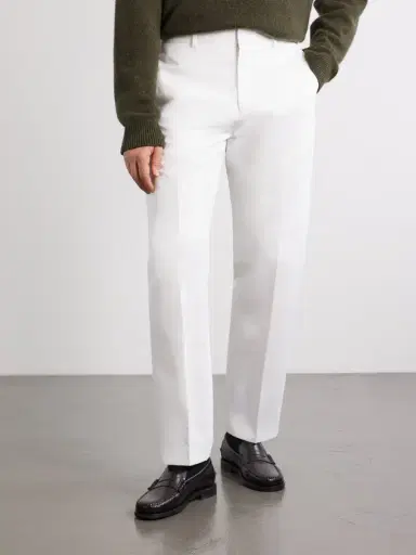 Paul Smith Straight-Leg Cotton and Linen-Blend Twill Trousers - Men | Thumbnail 3 Paul Smith Straight-Leg Cotton and Linen-Blend Twill Trousers - Men | Thumbnail 3