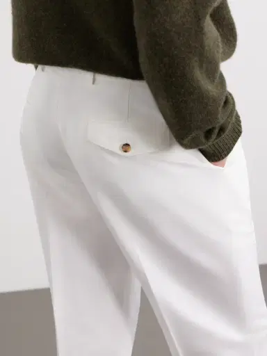 Paul Smith Straight-Leg Cotton and Linen-Blend Twill Trousers - Men | Thumbnail 5 Paul Smith Straight-Leg Cotton and Linen-Blend Twill Trousers - Men | Thumbnail 5