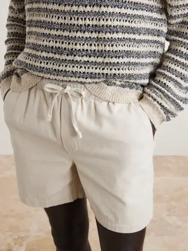 Frame Straight-Leg Cotton-Canvas Drawstring Shorts - Men | Thumbnail 5 Frame Straight-Leg Cotton-Canvas Drawstring Shorts - Men | Thumbnail 5