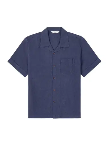 3sixteen Convertible-collar Linen and Cotton-Blend Shirt - Men | Thumbnail 1 3sixteen Convertible-collar Linen and Cotton-Blend Shirt - Men | Thumbnail 1