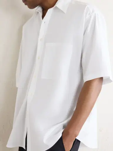 Auralee Cotton-Poplin Shirt - Men | Thumbnail 5 Auralee Cotton-Poplin Shirt - Men | Thumbnail 5