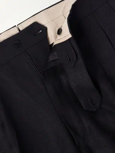 Stòffa Wide-Leg Pleated Linen Trousers - Men | Thumbnail 6 Stòffa Wide-Leg Pleated Linen Trousers - Men | Thumbnail 6