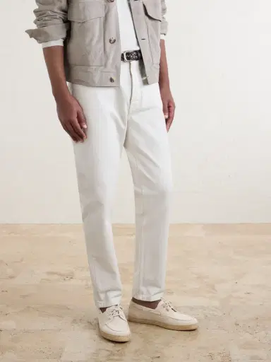 Brunello Cucinelli Suede Boat Shoes - Men | Thumbnail 2 Brunello Cucinelli Suede Boat Shoes - Men | Thumbnail 2