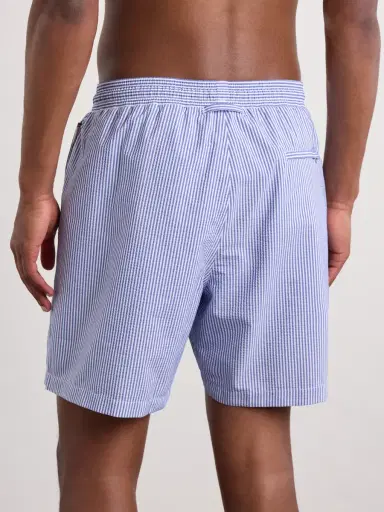 Orlebar Brown Mastiff II Straight-Leg Mid-Length Striped Seersucker Swim Shorts - Men | Thumbnail 3 Orlebar Brown Mastiff II Straight-Leg Mid-Length Striped Seersucker Swim Shorts - Men | Thumbnail 3