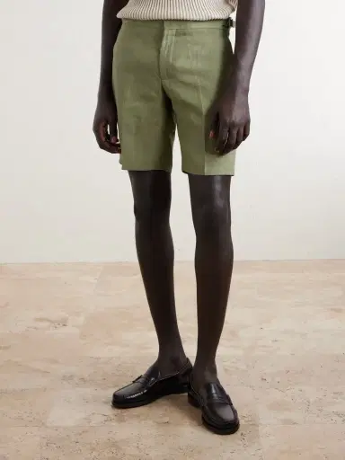 Orlebar Brown Straight-Leg Cotton Shorts - Men | Thumbnail 3 Orlebar Brown Straight-Leg Cotton Shorts - Men | Thumbnail 3