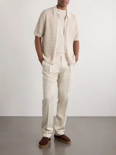 Ralph Lauren Purple Label Linen-Jersey T-Shirt - Men | Thumbnail 2 Ralph Lauren Purple Label Linen-Jersey T-Shirt - Men | Thumbnail 2