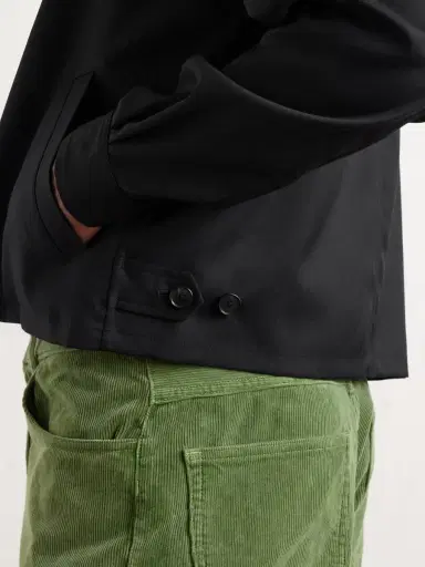 Auralee Herringbone Wool Blouson - Men | Thumbnail 5 Auralee Herringbone Wool Blouson - Men | Thumbnail 5