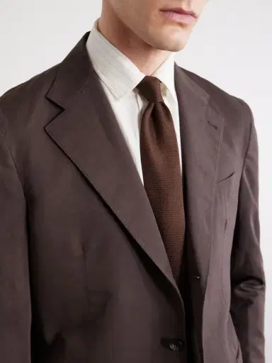 J. Mueser Cotton and Linen-Blend Suit Jacket - Men | Thumbnail 5 J. Mueser Cotton and Linen-Blend Suit Jacket - Men | Thumbnail 5