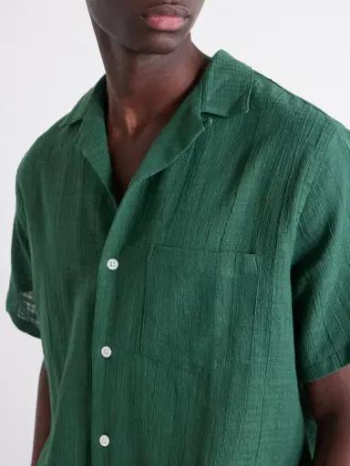 Portuguese Flannel Organic Cotton Shirt - Men | Thumbnail 5 Portuguese Flannel Organic Cotton Shirt - Men | Thumbnail 5