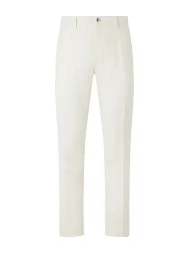 Canali Straight-Leg Wool and Linen-Blend Twill Suit Trousers - Men | Thumbnail 1 Canali Straight-Leg Wool and Linen-Blend Twill Suit Trousers - Men | Thumbnail 1