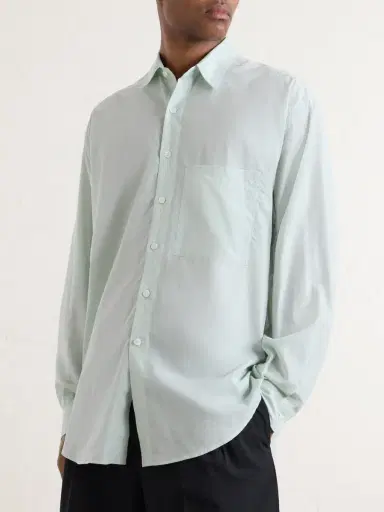 Auralee Cotton-Poplin Shirt - Men | Thumbnail 3 Auralee Cotton-Poplin Shirt - Men | Thumbnail 3