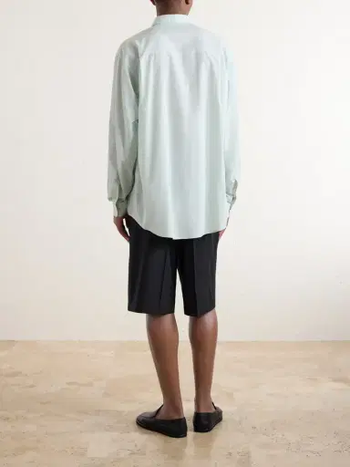 Auralee Cotton-Poplin Shirt - Men | Thumbnail 4 Auralee Cotton-Poplin Shirt - Men | Thumbnail 4