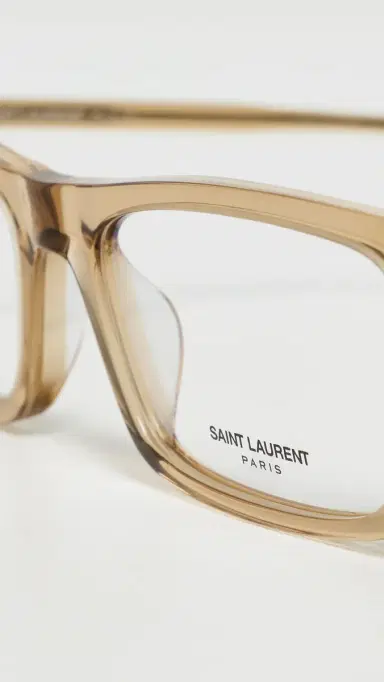 Saint Laurent SL 890 Betty Thin Optical Glasses Brown/Transparent One Size | Thumbnail 6 Saint Laurent SL 890 Betty Thin Optical Glasses Brown/Transparent One Size | Thumbnail 6