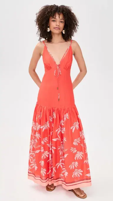 Kivari Ruby Strappy Maxi Dress Red | Thumbnail 2 Kivari Ruby Strappy Maxi Dress Red | Thumbnail 2