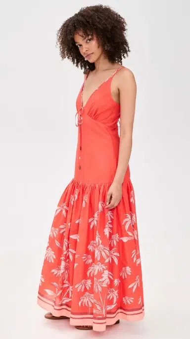 Kivari Ruby Strappy Maxi Dress Red | Thumbnail 4 Kivari Ruby Strappy Maxi Dress Red | Thumbnail 4