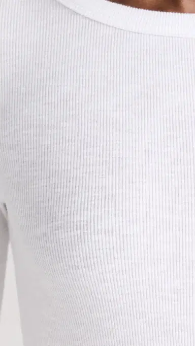 ENZA COSTA Textured Rib Crew Tee | Thumbnail 6 ENZA COSTA Textured Rib Crew Tee | Thumbnail 6