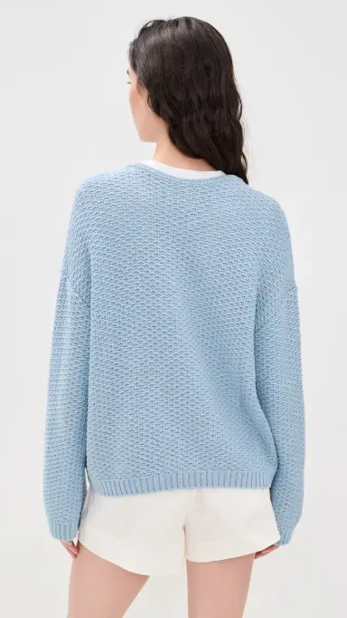 Closed Tunic Long Sleeve Sweater Dove Blue | Thumbnail 3 Closed Tunic Long Sleeve Sweater Dove Blue | Thumbnail 3
