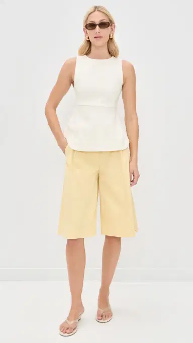 ALIGNE Chlo Denim Top Ecru | Thumbnail 5 ALIGNE Chlo Denim Top Ecru | Thumbnail 5