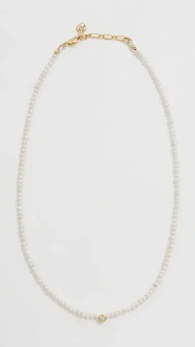 Brinker + Eliza Claire Necklace Pearl One Size | Thumbnail 2 Brinker + Eliza Claire Necklace Pearl One Size | Thumbnail 2