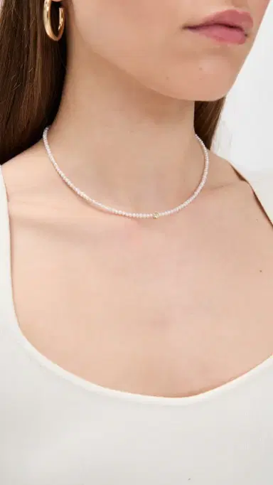 Brinker + Eliza Claire Necklace Pearl One Size | Thumbnail 3 Brinker + Eliza Claire Necklace Pearl One Size | Thumbnail 3