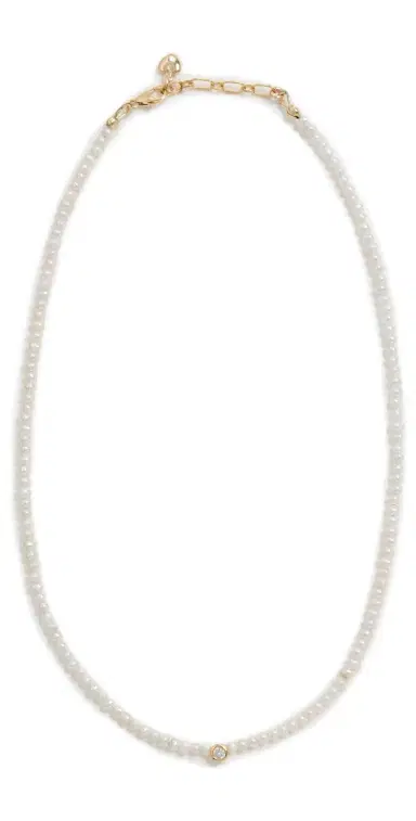 Brinker + Eliza Claire Necklace Pearl One Size | Thumbnail 1 Brinker + Eliza Claire Necklace Pearl One Size | Thumbnail 1