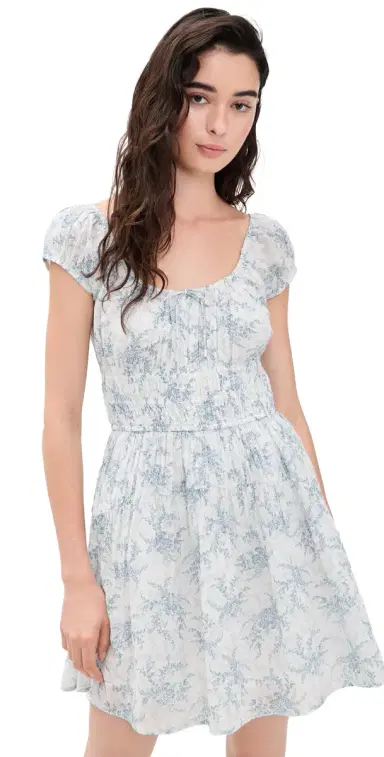 PAIGE Rosewood Dress White/urf | Thumbnail 1 PAIGE Rosewood Dress White/urf | Thumbnail 1