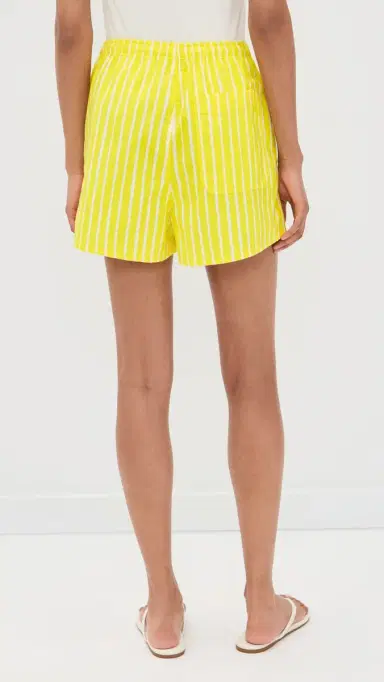 Marimekko Diagonaali Piccolo Kioski Shorts Yellow/White | Thumbnail 3 Marimekko Diagonaali Piccolo Kioski Shorts Yellow/White | Thumbnail 3