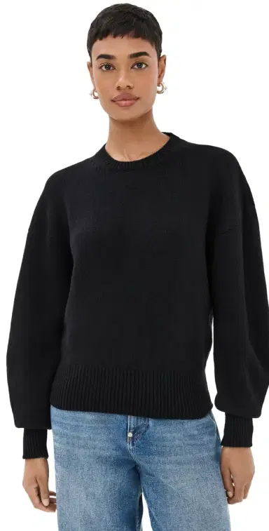 Another Tomorrow Cashmere Knit Sweatshirt | Thumbnail 1 Another Tomorrow Cashmere Knit Sweatshirt | Thumbnail 1