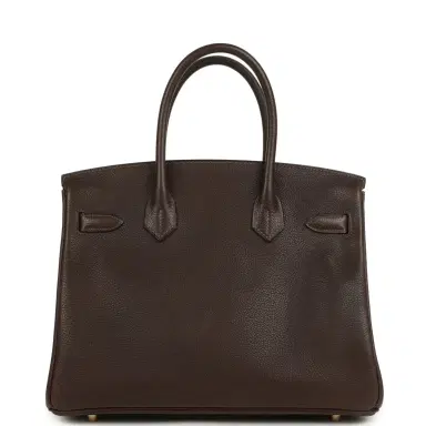 HERMÈS Hermes Birkin 30 Ebene Barenia Faubourg Gold Hardware | Thumbnail 4 HERMÈS Hermes Birkin 30 Ebene Barenia Faubourg Gold Hardware | Thumbnail 4