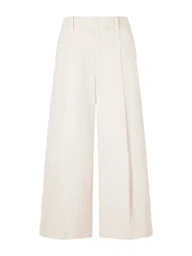 Brunello Cucinelli Cotton-blend Wide-leg Pants | Thumbnail 1 Brunello Cucinelli Cotton-blend Wide-leg Pants | Thumbnail 1