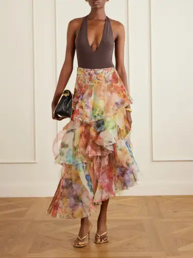Zimmermann Luna Halter Jersey Bodysuit | Thumbnail 2 Zimmermann Luna Halter Jersey Bodysuit | Thumbnail 2