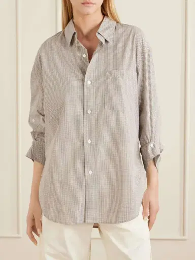 Citizens of Humanity Kayla Checked Cotton-poplin Shirt | Thumbnail 3 Citizens of Humanity Kayla Checked Cotton-poplin Shirt | Thumbnail 3