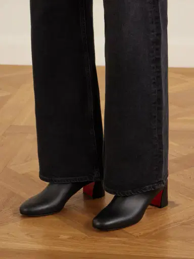 Christian Louboutin Jane 55 Leather Ankle Boots | Thumbnail 2 Christian Louboutin Jane 55 Leather Ankle Boots | Thumbnail 2