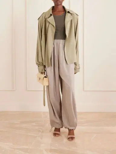The Frankie Shop Oakdale Virgin Wool Wide-leg Pants | Thumbnail 2 The Frankie Shop Oakdale Virgin Wool Wide-leg Pants | Thumbnail 2
