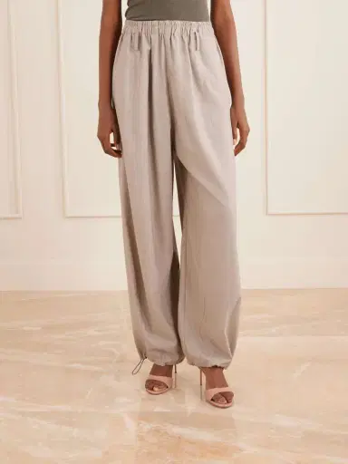 The Frankie Shop Oakdale Virgin Wool Wide-leg Pants | Thumbnail 3 The Frankie Shop Oakdale Virgin Wool Wide-leg Pants | Thumbnail 3