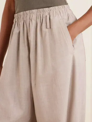 The Frankie Shop Oakdale Virgin Wool Wide-leg Pants | Thumbnail 5 The Frankie Shop Oakdale Virgin Wool Wide-leg Pants | Thumbnail 5
