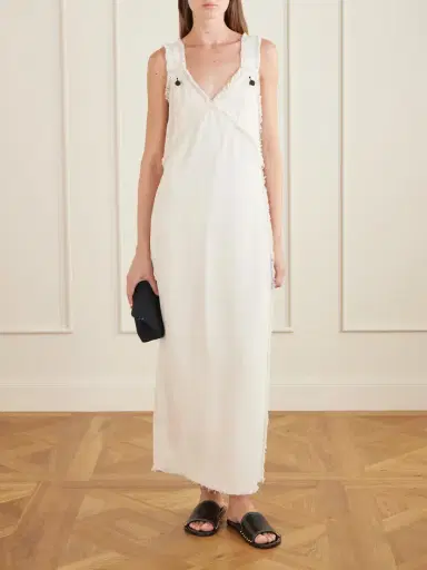TOTEME Crepon Maxi Dress | Thumbnail 2 TOTEME Crepon Maxi Dress | Thumbnail 2