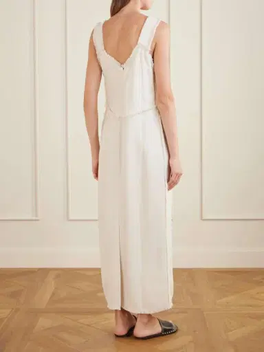 TOTEME Crepon Maxi Dress | Thumbnail 3 TOTEME Crepon Maxi Dress | Thumbnail 3
