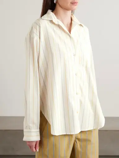 Jamie Haller The Essential Striped Cotton-poplin Shirt | Thumbnail 3 Jamie Haller The Essential Striped Cotton-poplin Shirt | Thumbnail 3