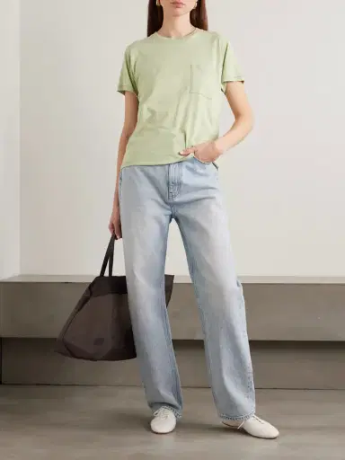 Jamie Haller The Pocket Tee Cotton And Modal-blend Jersey T-shirt | Thumbnail 2 Jamie Haller The Pocket Tee Cotton And Modal-blend Jersey T-shirt | Thumbnail 2