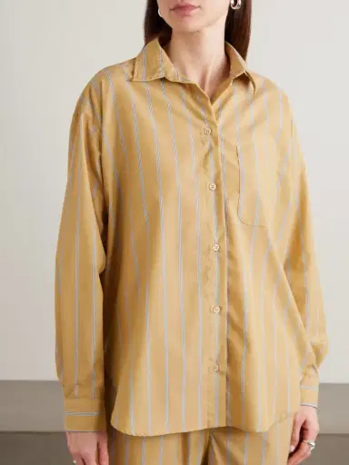 Jamie Haller The Essential Striped Cotton-poplin Shirt | Thumbnail 3 Jamie Haller The Essential Striped Cotton-poplin Shirt | Thumbnail 3