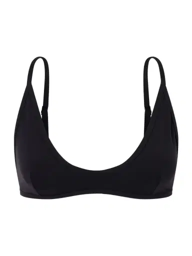 TOTEME Scoop Triangle Bikini Top | Thumbnail 1 TOTEME Scoop Triangle Bikini Top | Thumbnail 1