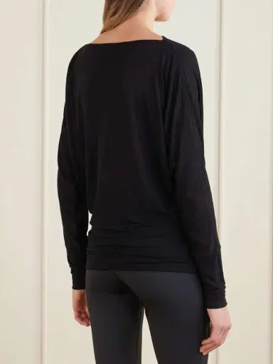 TOTEME Boatneck Jersey Top | Thumbnail 4 TOTEME Boatneck Jersey Top | Thumbnail 4