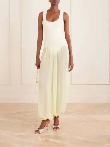 The Frankie Shop Mio Crepe Wide-leg Pants | Thumbnail 2 The Frankie Shop Mio Crepe Wide-leg Pants | Thumbnail 2
