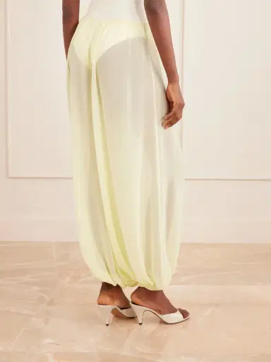The Frankie Shop Mio Crepe Wide-leg Pants | Thumbnail 4 The Frankie Shop Mio Crepe Wide-leg Pants | Thumbnail 4